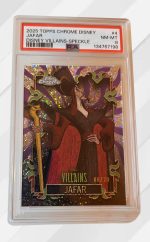 2025 Topps Chrome Disney Jafar Villains Speckle #DV-4 /20 PSA 8 NM-MT